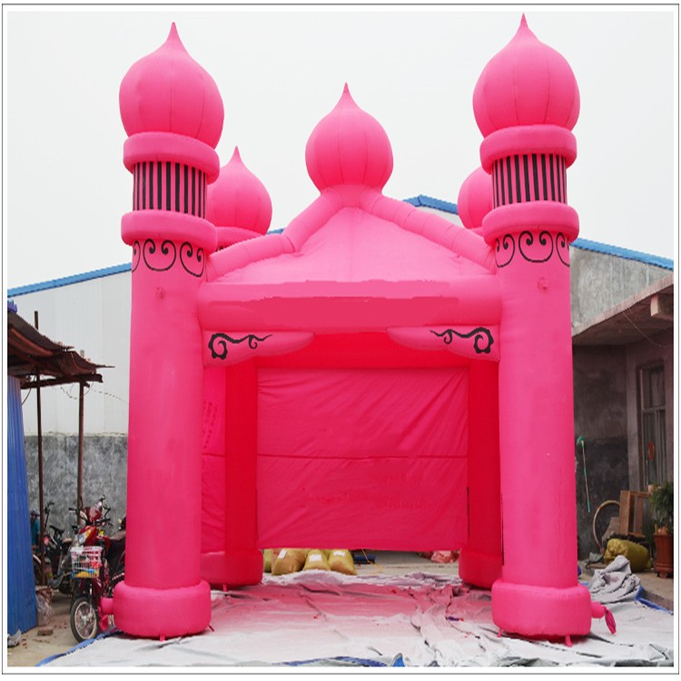 高州粉色帐篷